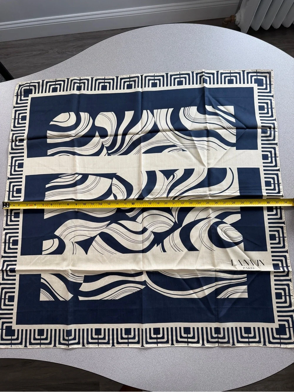 Vintage Lanvin Paris Scarf